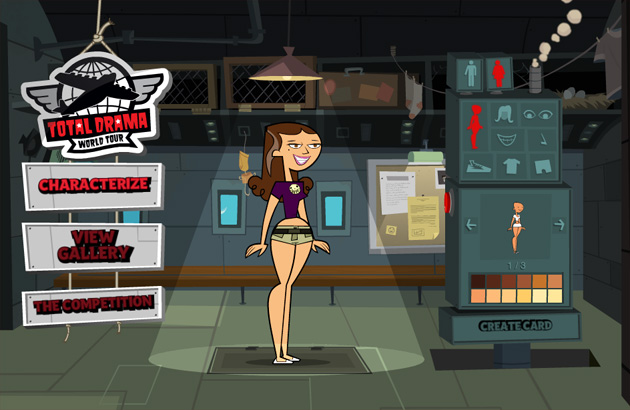 Total Drama World Tour Homepage